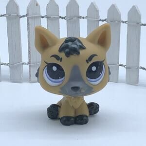 ❤️ GERMAN SHEPARD PUPPY DOG #3562- Littlest Pet Shop - Hasbro LPS